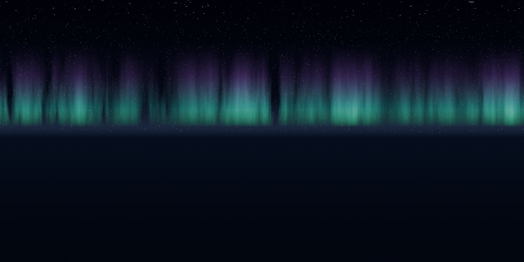【Skybox】オーロラ | ほしくずスカイボックス2