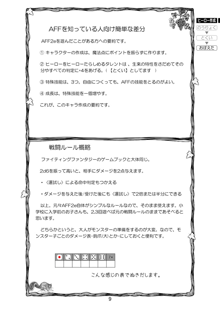 こどもと遊ぶAFF2eハック本