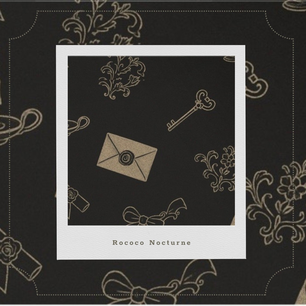 Noir de Rose|ICカードステッカー〈Rococo Nocturne〉