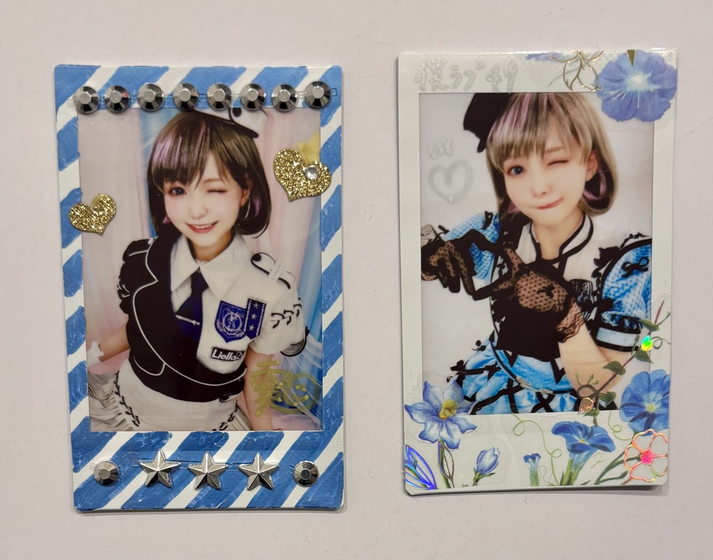 コスプレデコチェキ　唐可可　2種