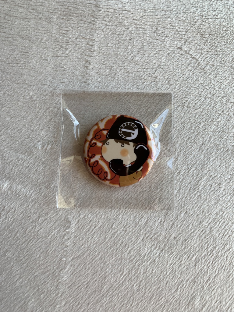 Prrrr缶バッジ