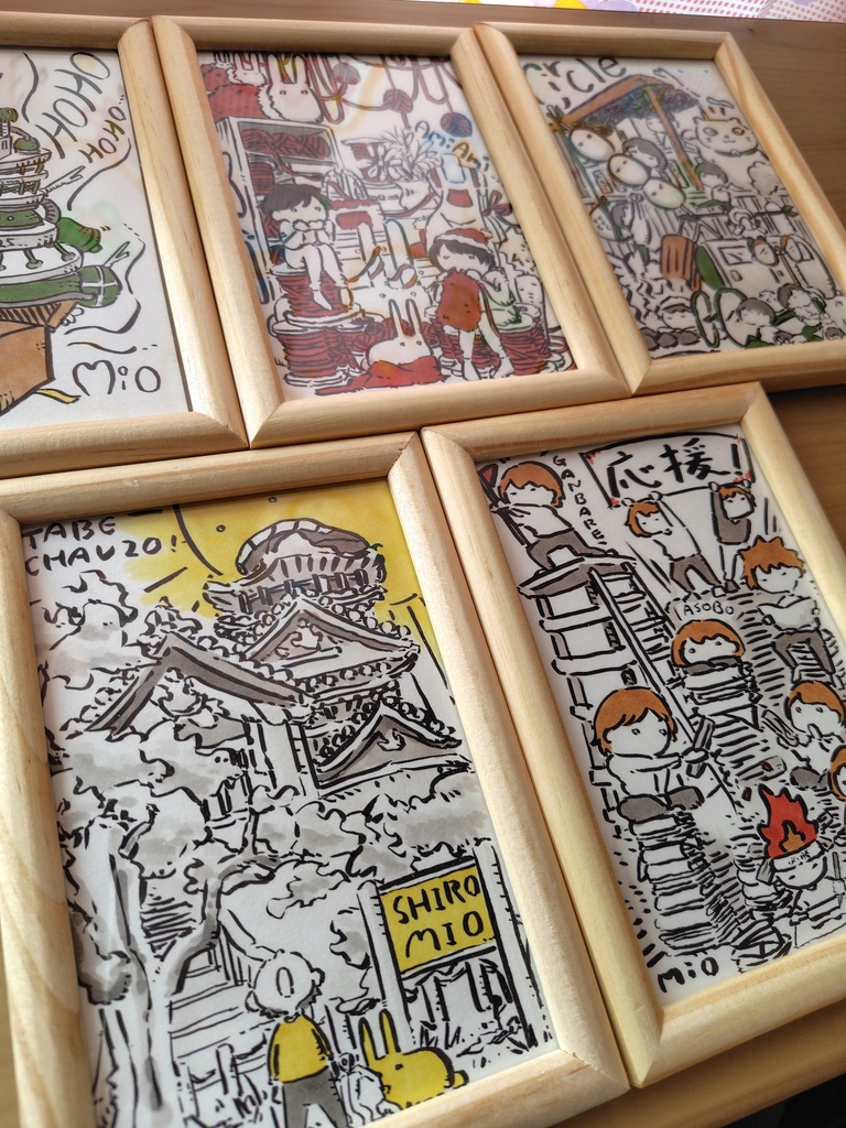 ポストカードサイズ原画