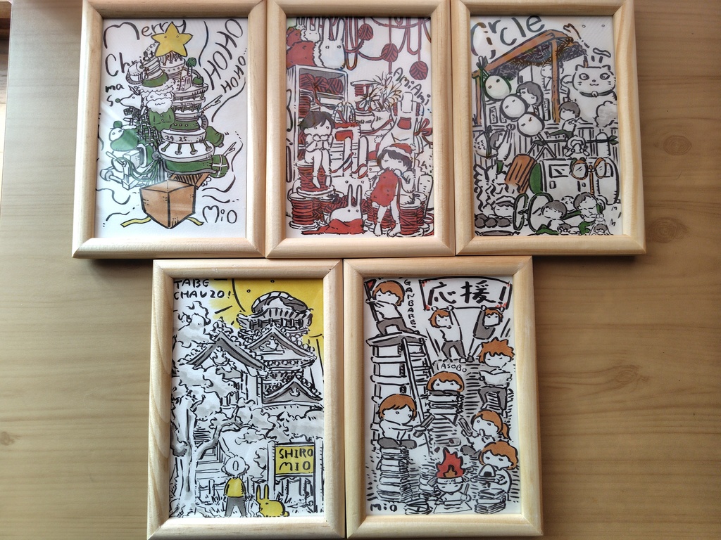 ポストカードサイズ原画