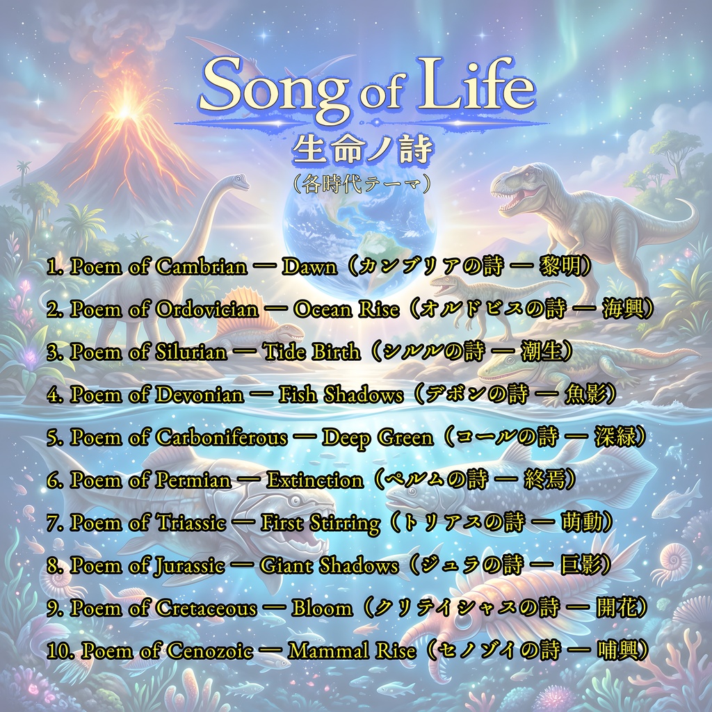 Song of Life(生命ノ詩)各時代テーマ