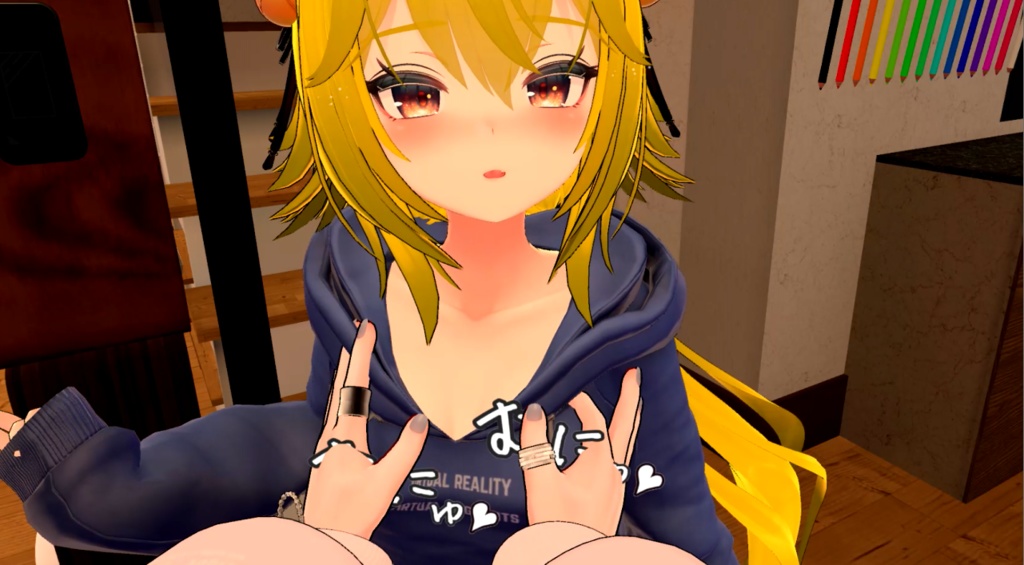 【VRCギミック】むにゅっと触れる!ぱいたっちギミック