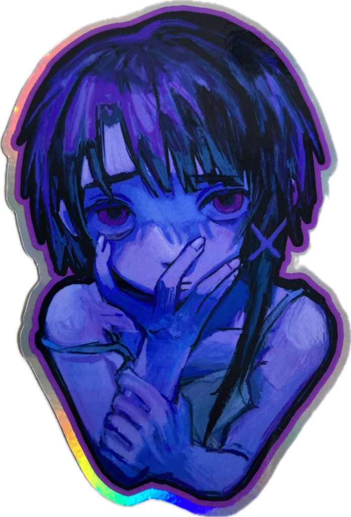 大きなステッカーB