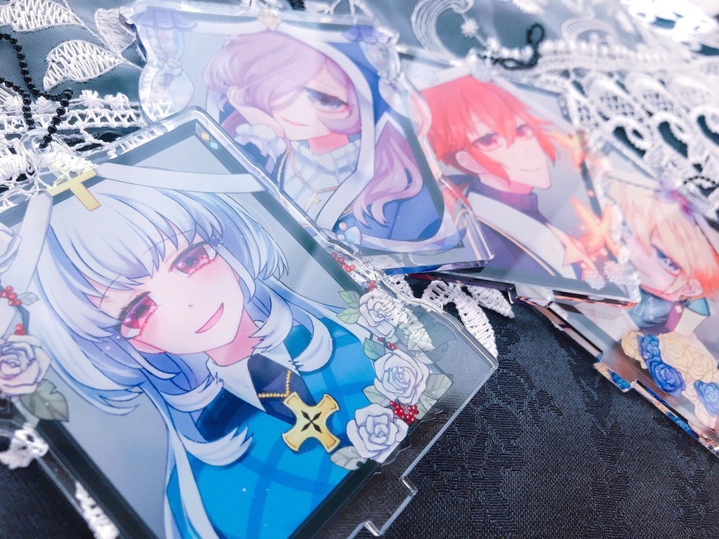 【メルぱらF】遺影アクスタキー