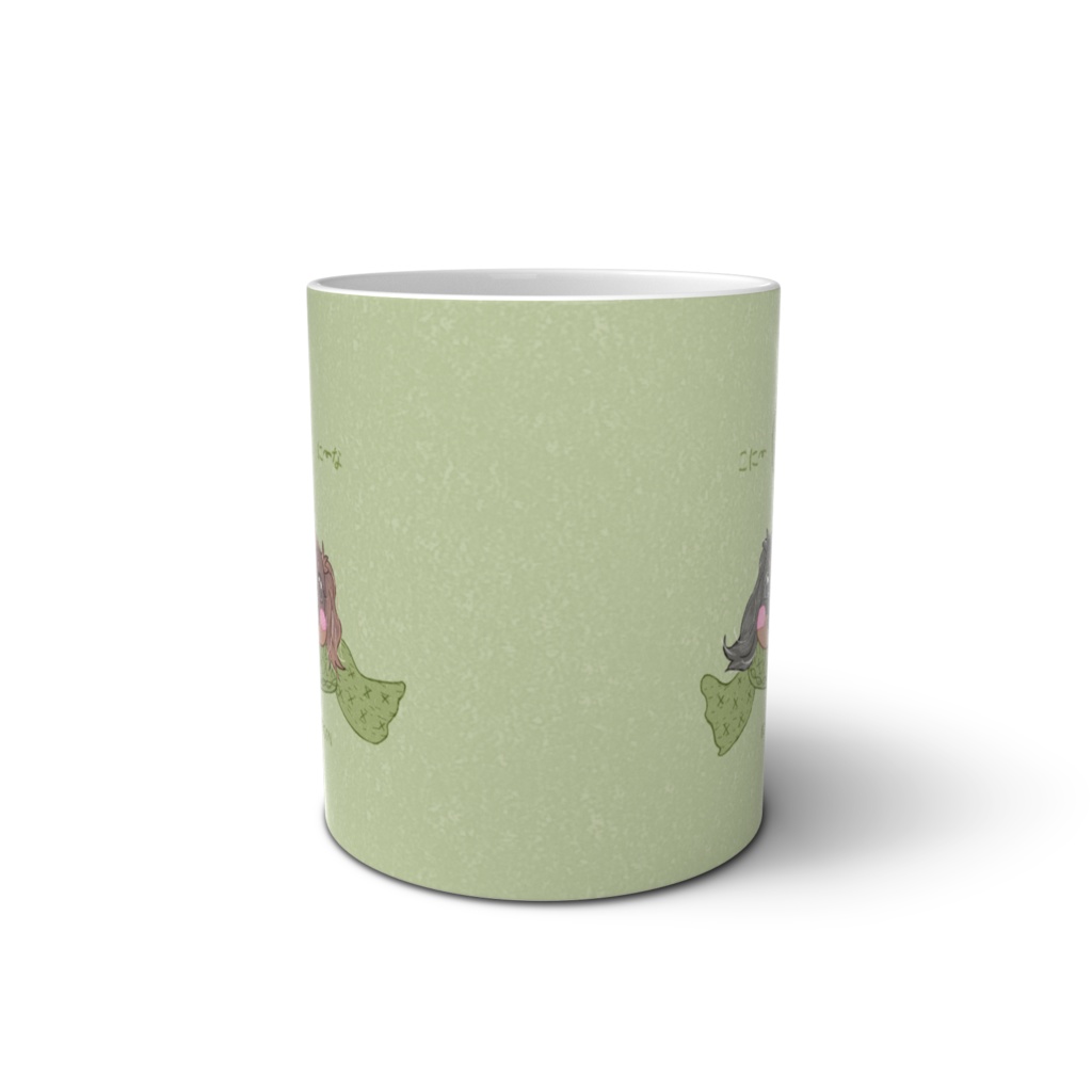 マグカップ /もちもちシリーズ(抹茶マフラー)