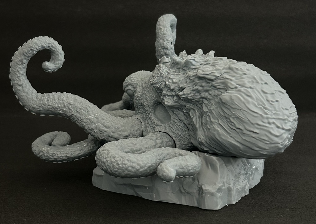 南海の魔ダコ 3Dプリントデータ