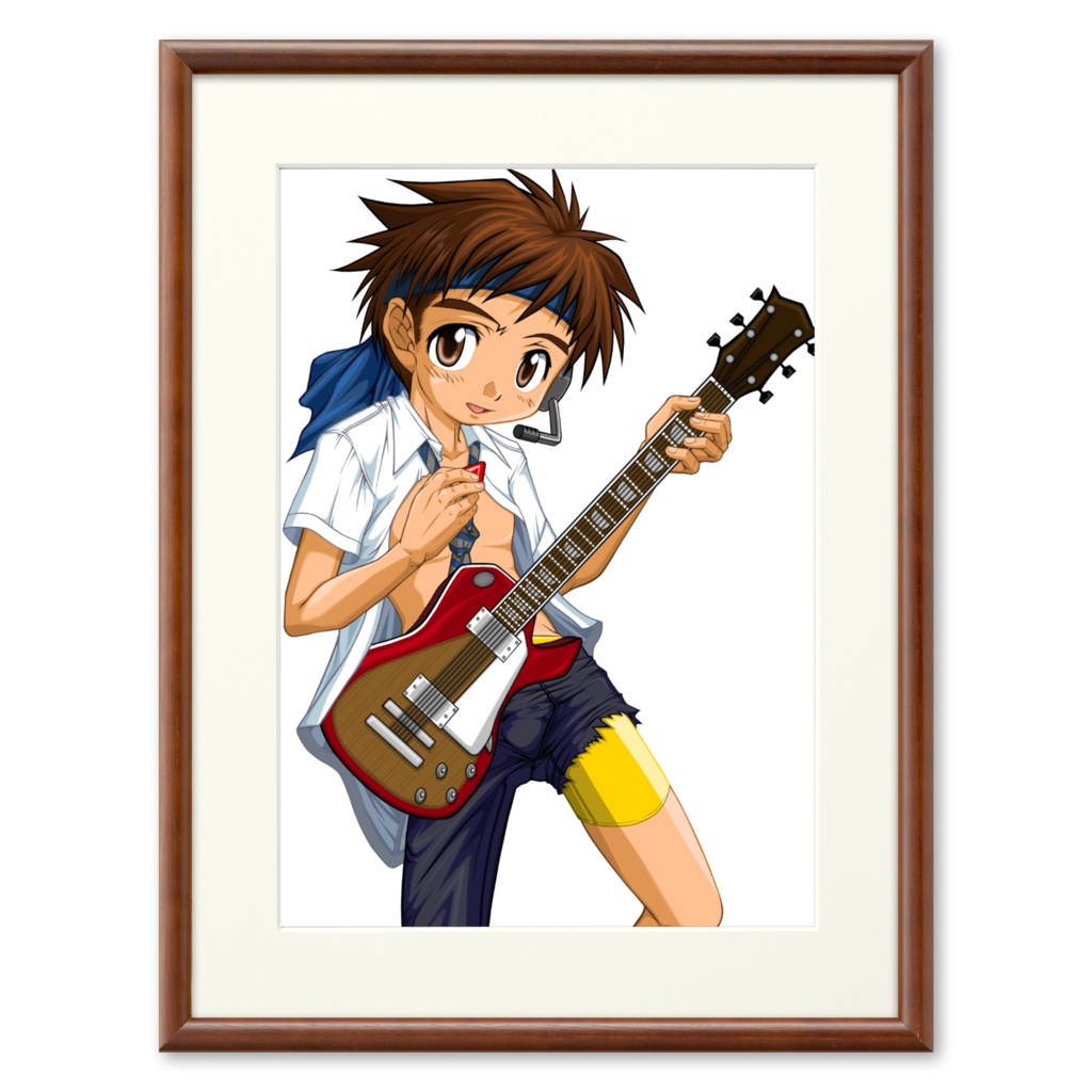 イベントパンフレット用描き下ろし複製原画