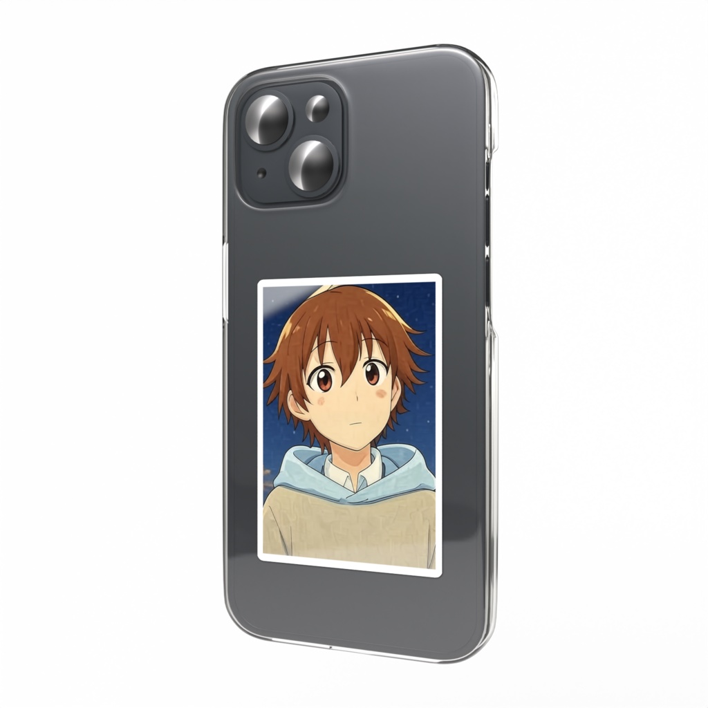 スマホシール 少年