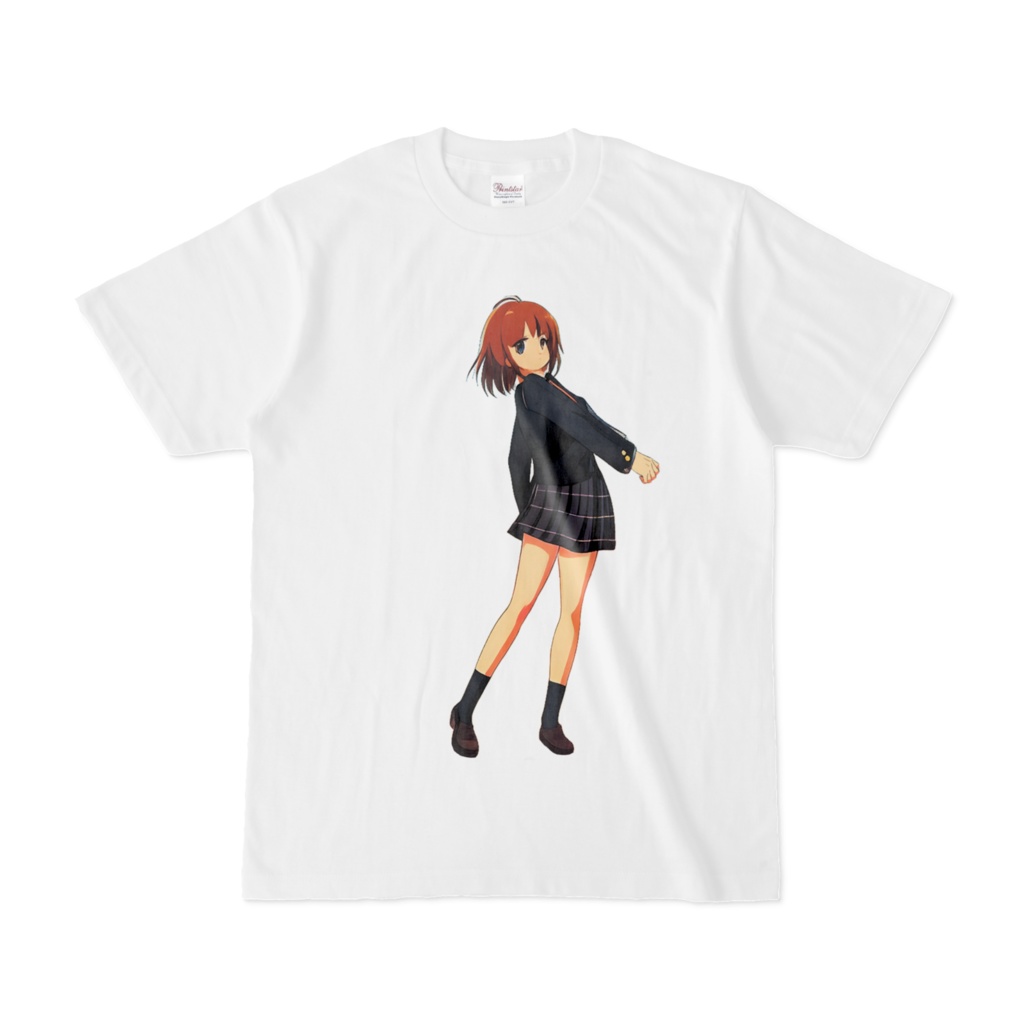 オリジナル　女の子キャラクターTシャツ