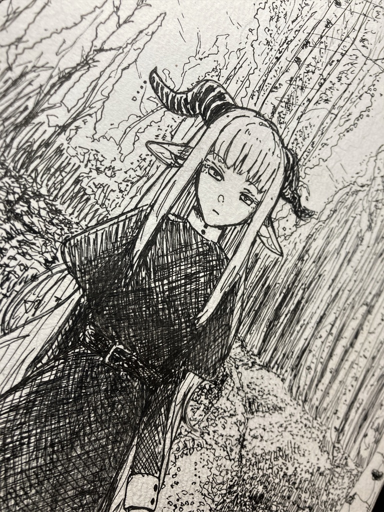 twileight - ペン画1