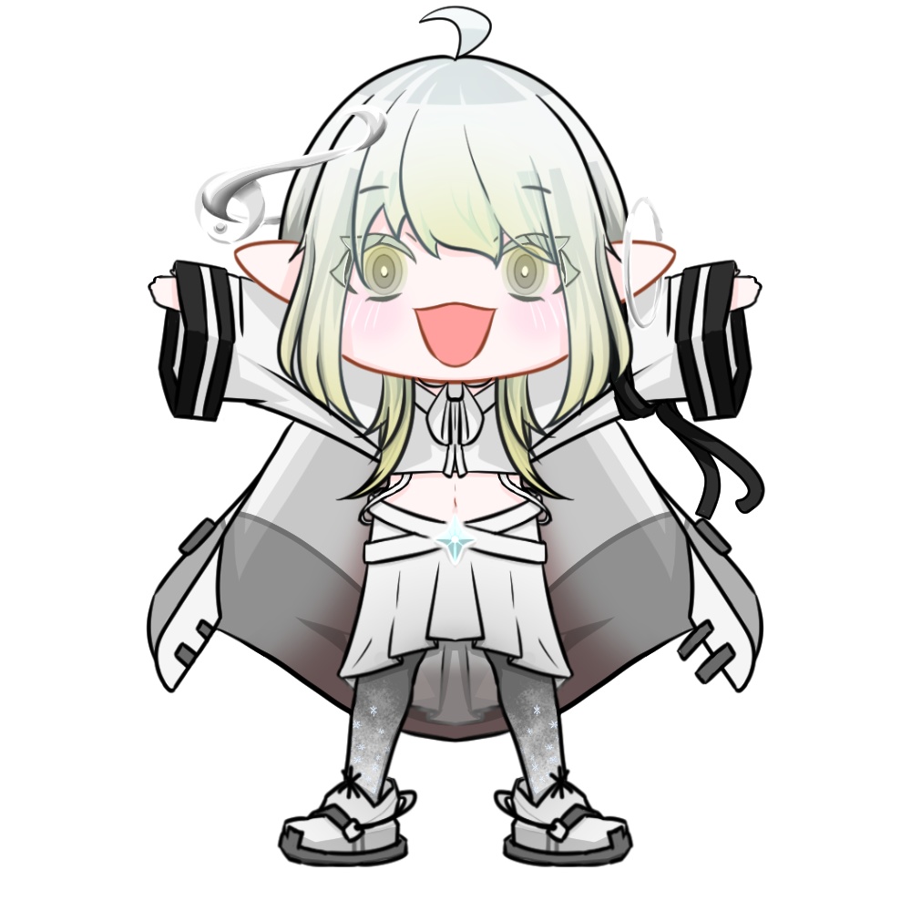 【オリジナルキャラクター】雪の妖精【アクリルスタンド】