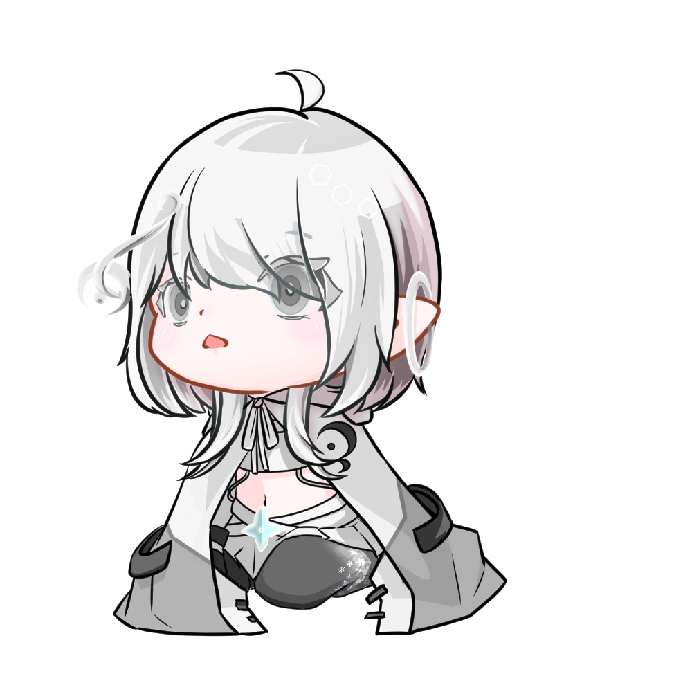 【オリジナルキャラクター】雪の妖精【アクリルスタンド】