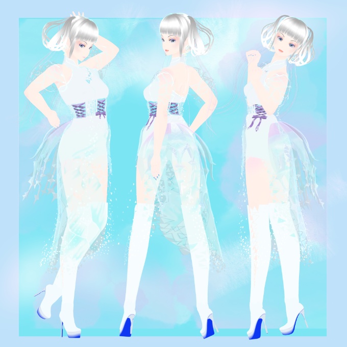 【claster対応・VRMアバター】Eira