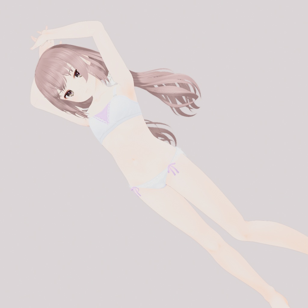 ロールツイン【ヴァニーユ対応髪型】【VRChat向け】| 黒猫洋品店