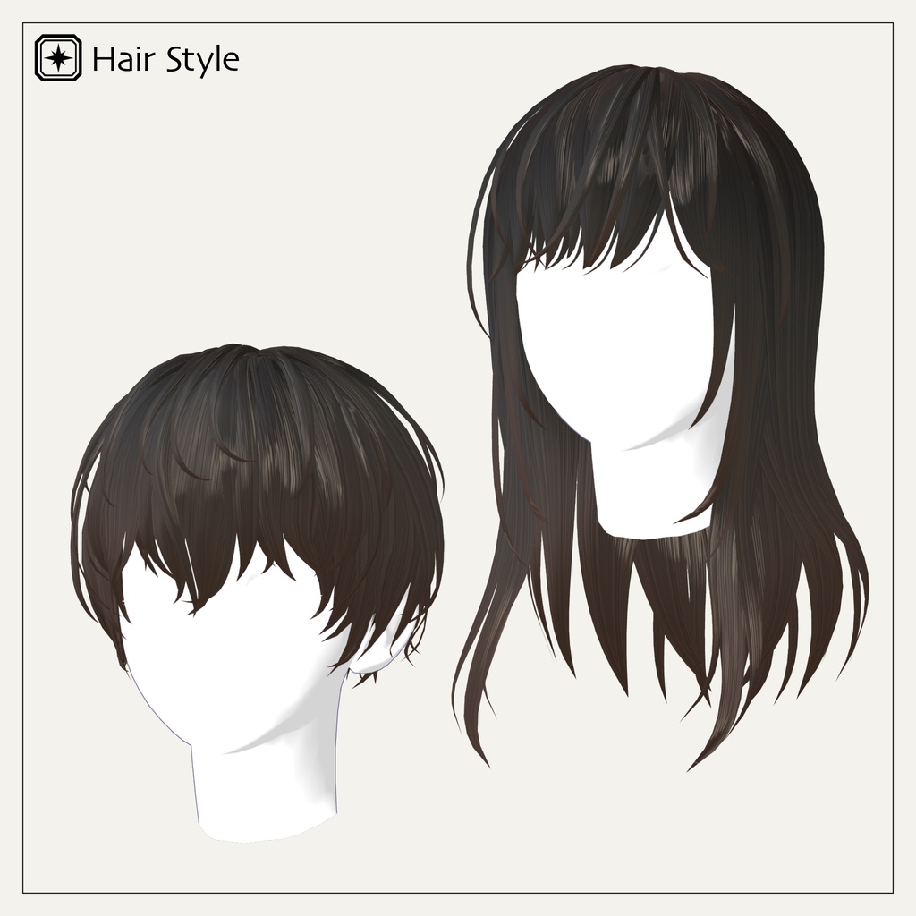 ジルコン 【男女両用アバター】スターターセット