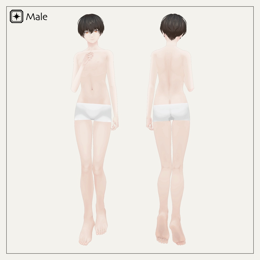 ジルコン 【男女両用アバター】スターターセット