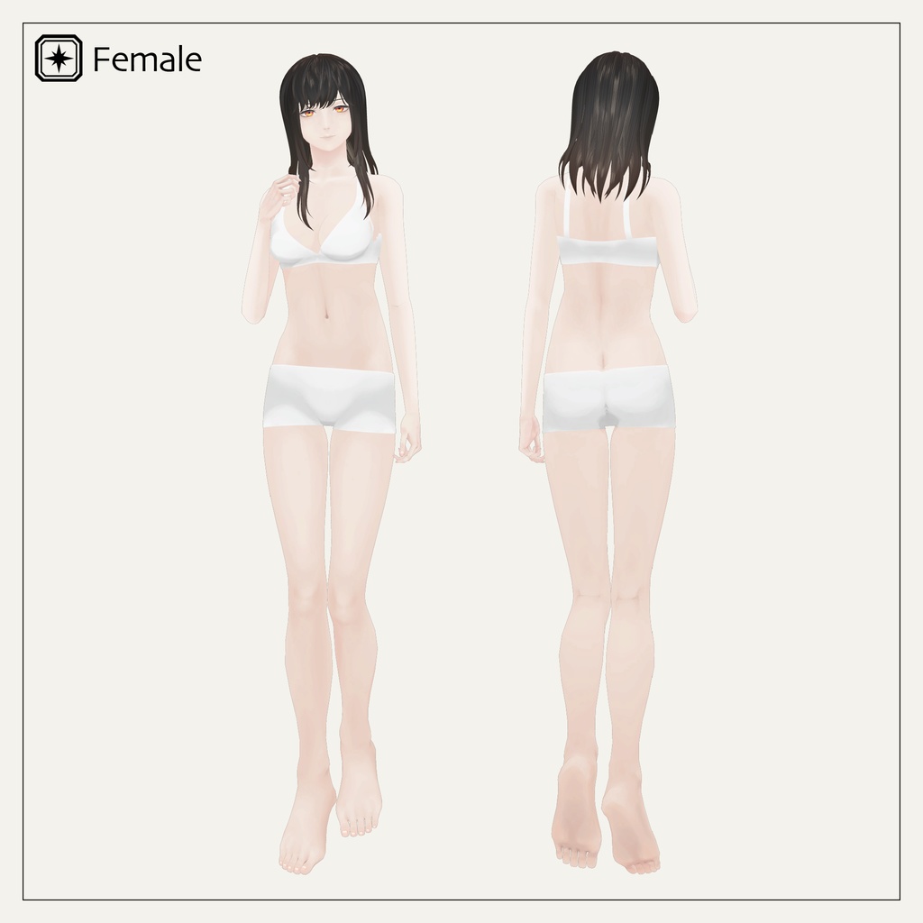 ジルコン 【男女両用アバター】スターターセット