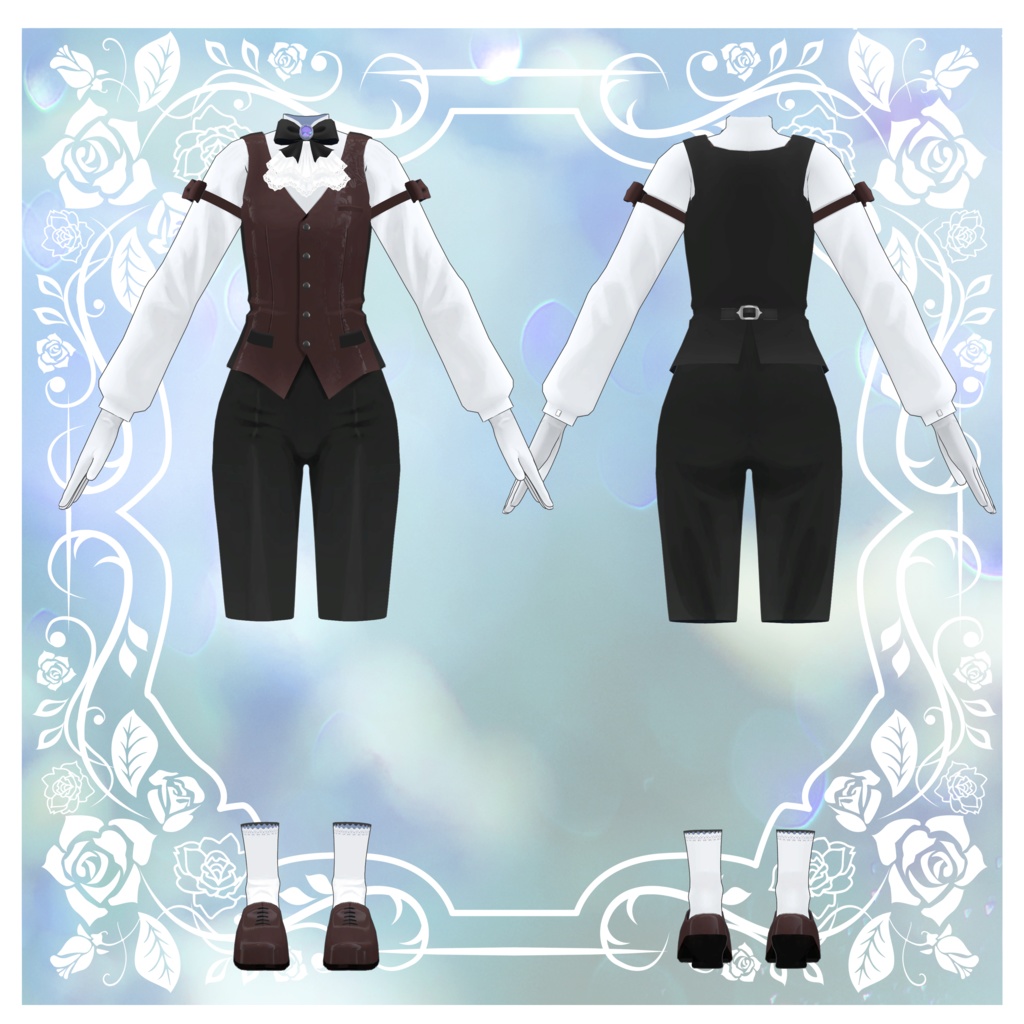 執事衣装【VRC向け衣装】