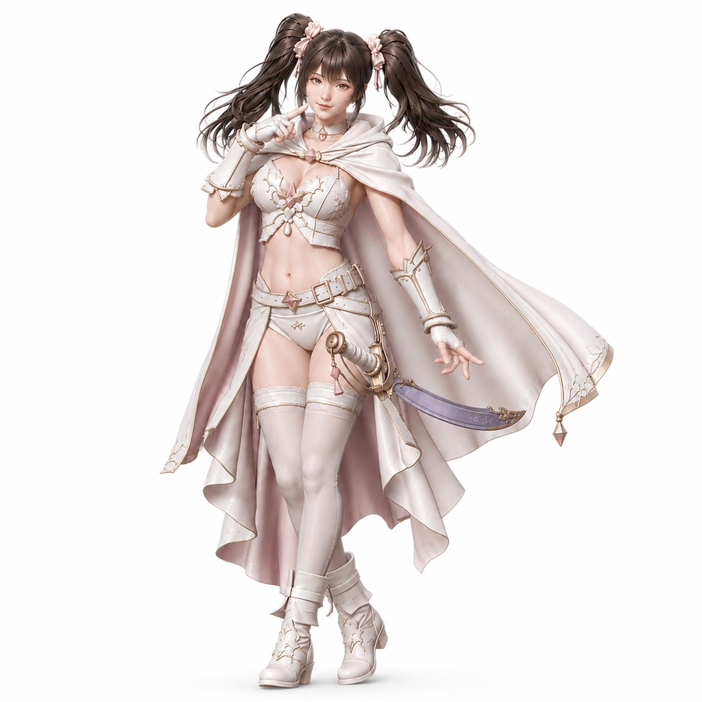 オリジナル3Dプリントモデル「盗賊（ローグ）」