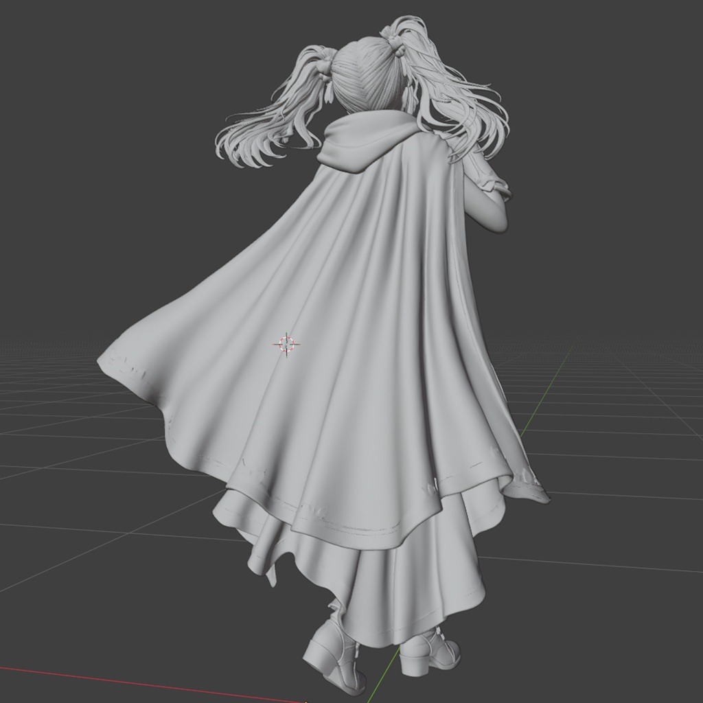 オリジナル3Dプリントモデル「盗賊(ローグ)」