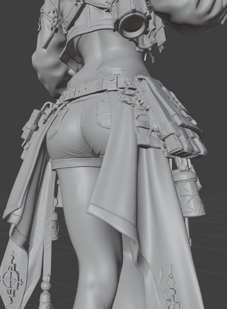THE CURIOUS SCHOLAR|女性学者 1/6スケール 3Dプリント用STL