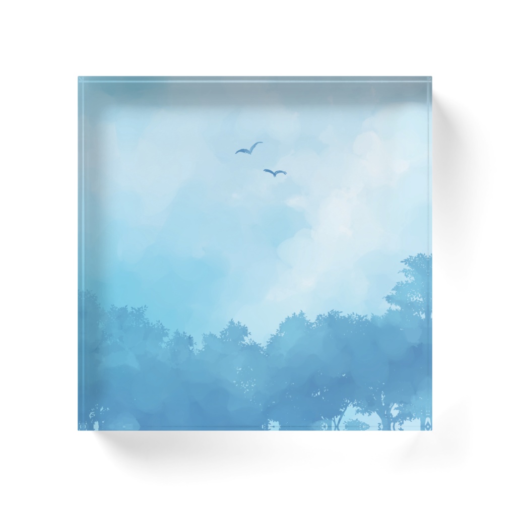 のぞみぞっぽいアクリルブロック