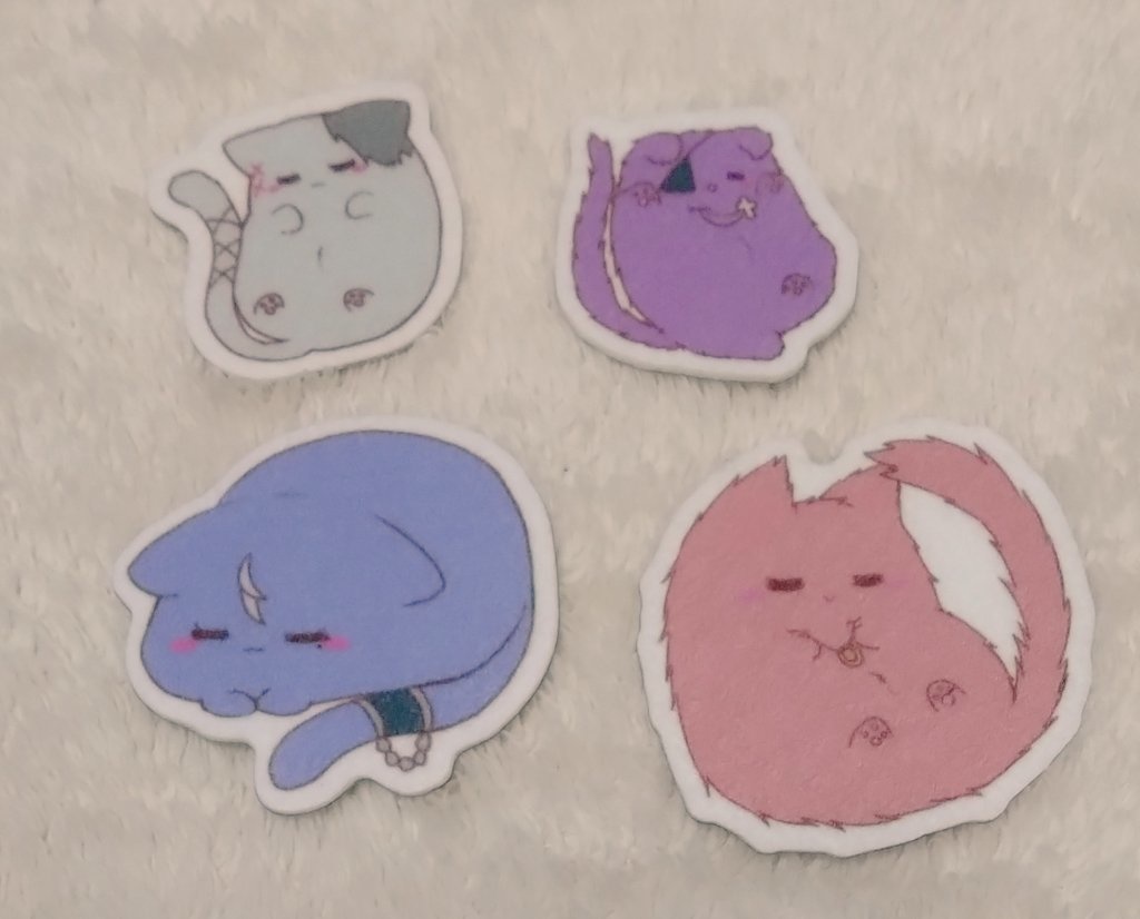 【非公式グッズ】ころねこさんフェルトシールセット【全2種】