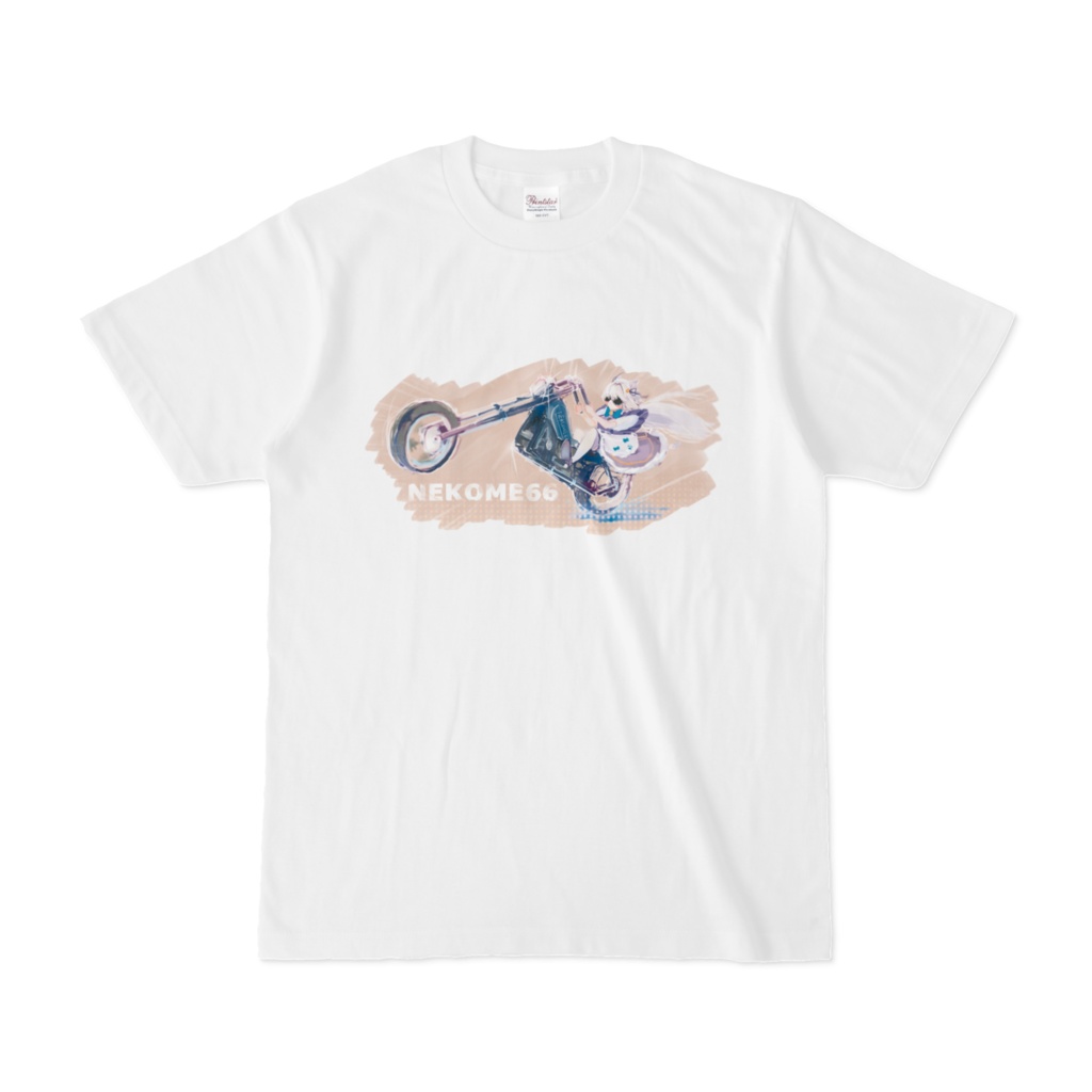 ねこめバイクTシャツ