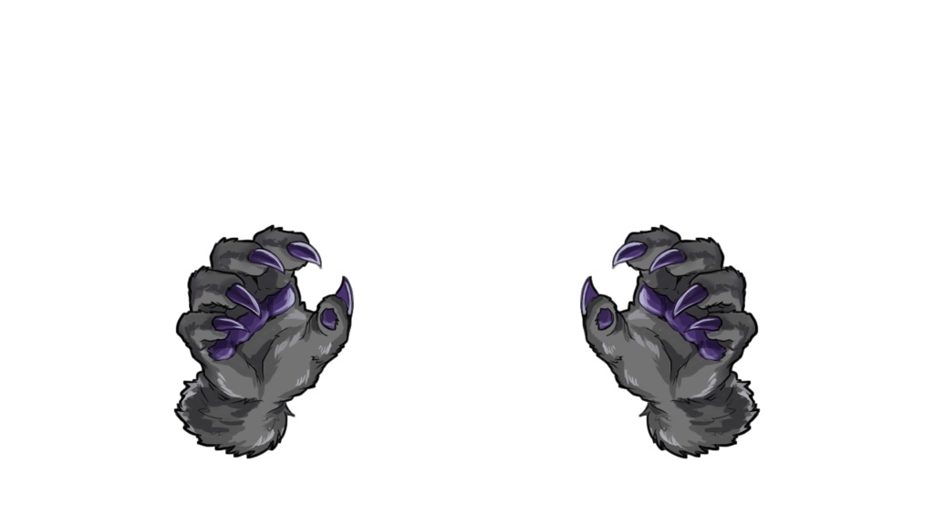 狼男の着せ替えイラスト素材、ハロウィン背景素材