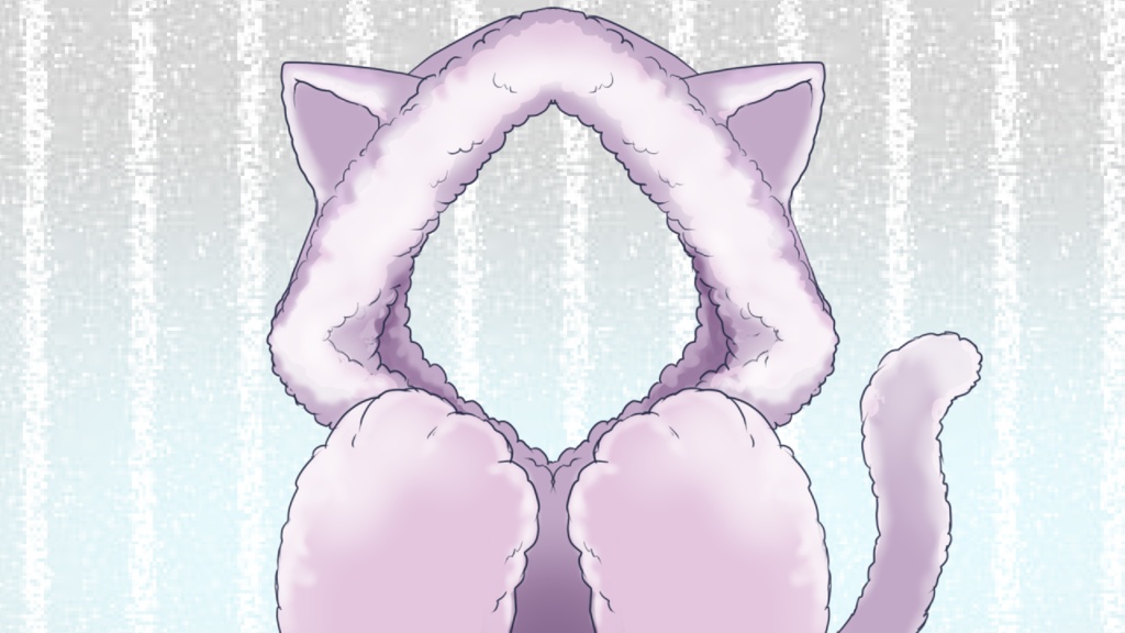 もこもこ猫パーカー無料3色&商用利用可有料ver.6種