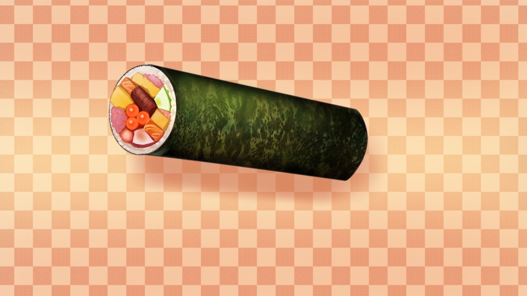 具沢山恵方巻のイラスト素材(無料&有料)