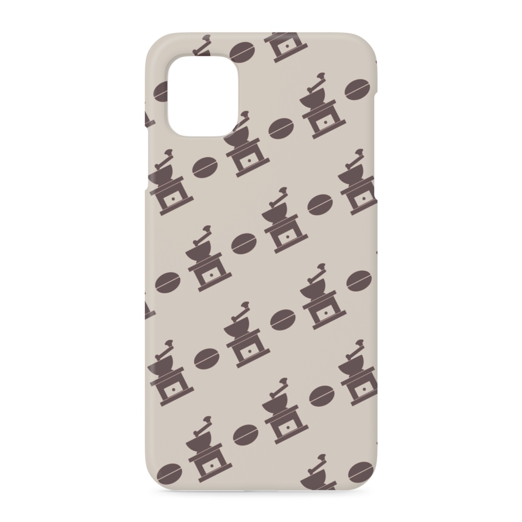 iPhoneケース【コーヒー】