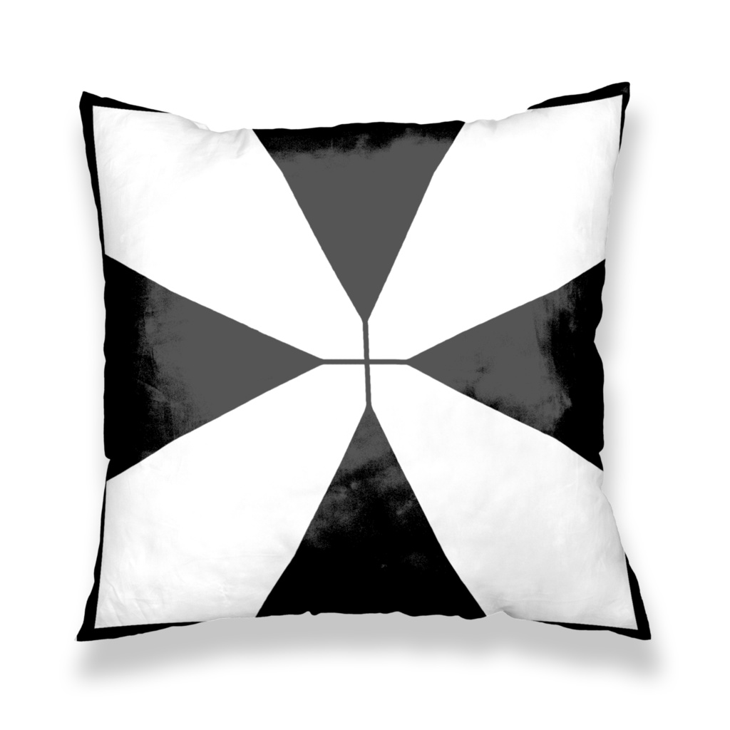 鉄道標識風 まくらカバー