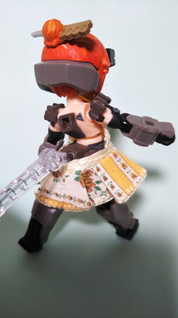 デスクトップアーミー用、ミニスカートワンピ、黄色