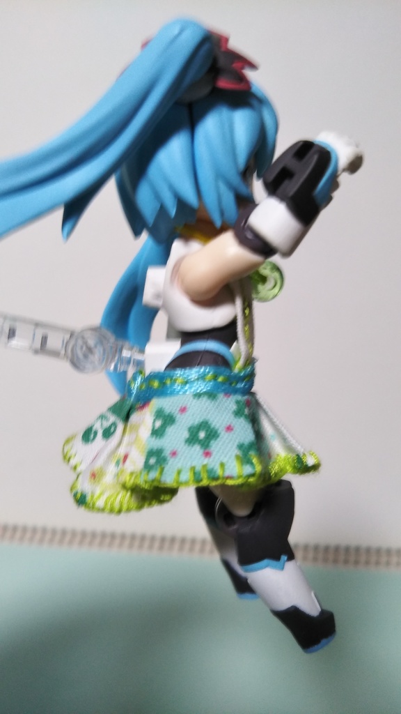 デスクトップアーミー用、ミニスカートワンピ、緑