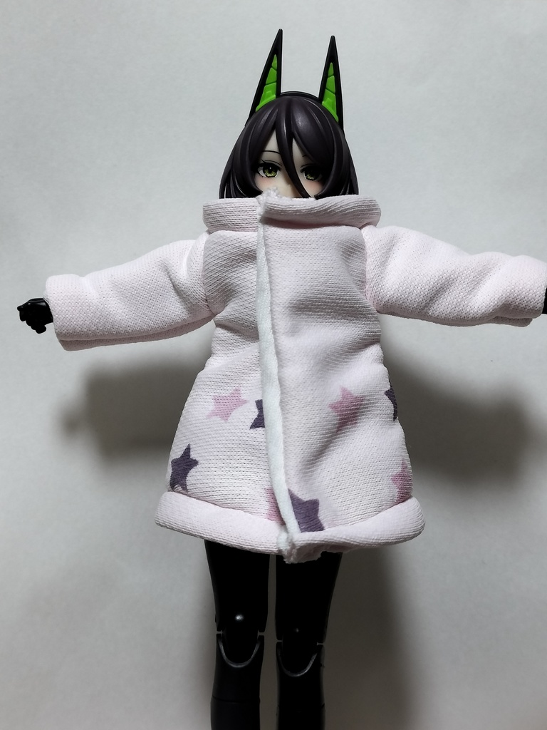 星ピンク上着
