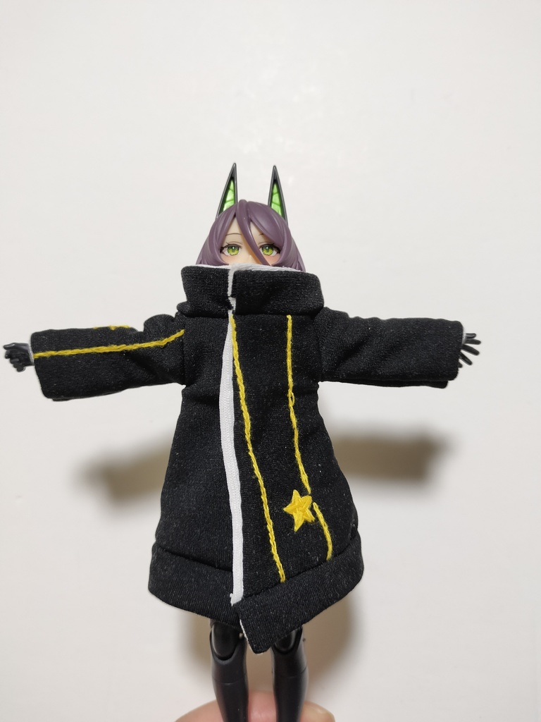 黄色の星の上着