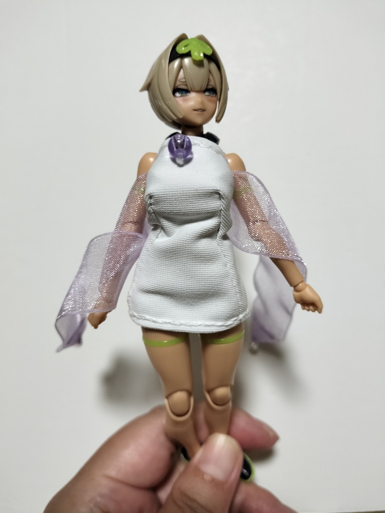 メガミ祭さんイメージ衣装、白紫