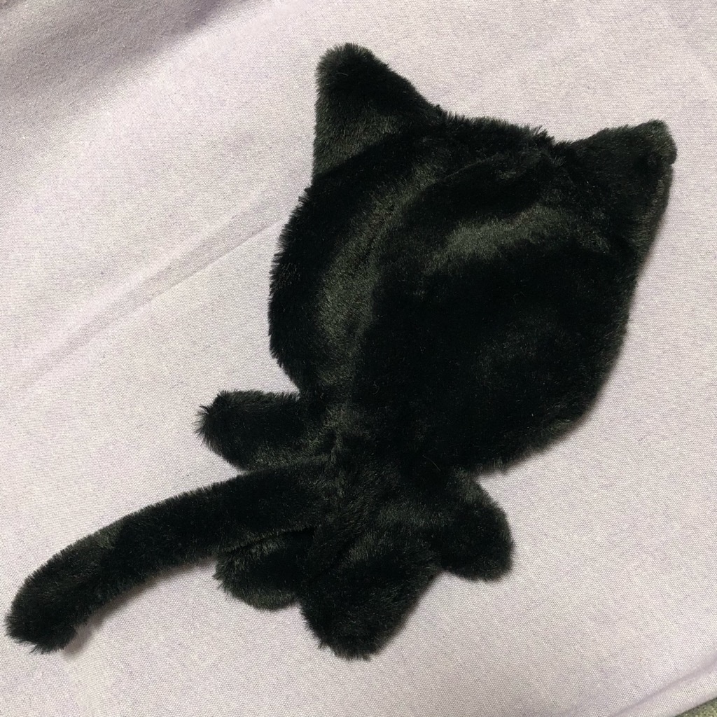 黒猫|ぬいぐるみ服|15-17cm用|着ぐるみ|ハンドメイド|あんスタ|新衣装