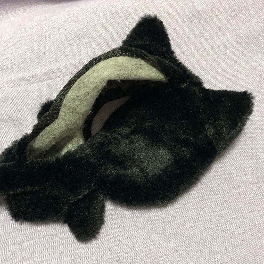 黒猫|ぬいぐるみ服|15-17cm用|着ぐるみ|ハンドメイド|あんスタ|新衣装