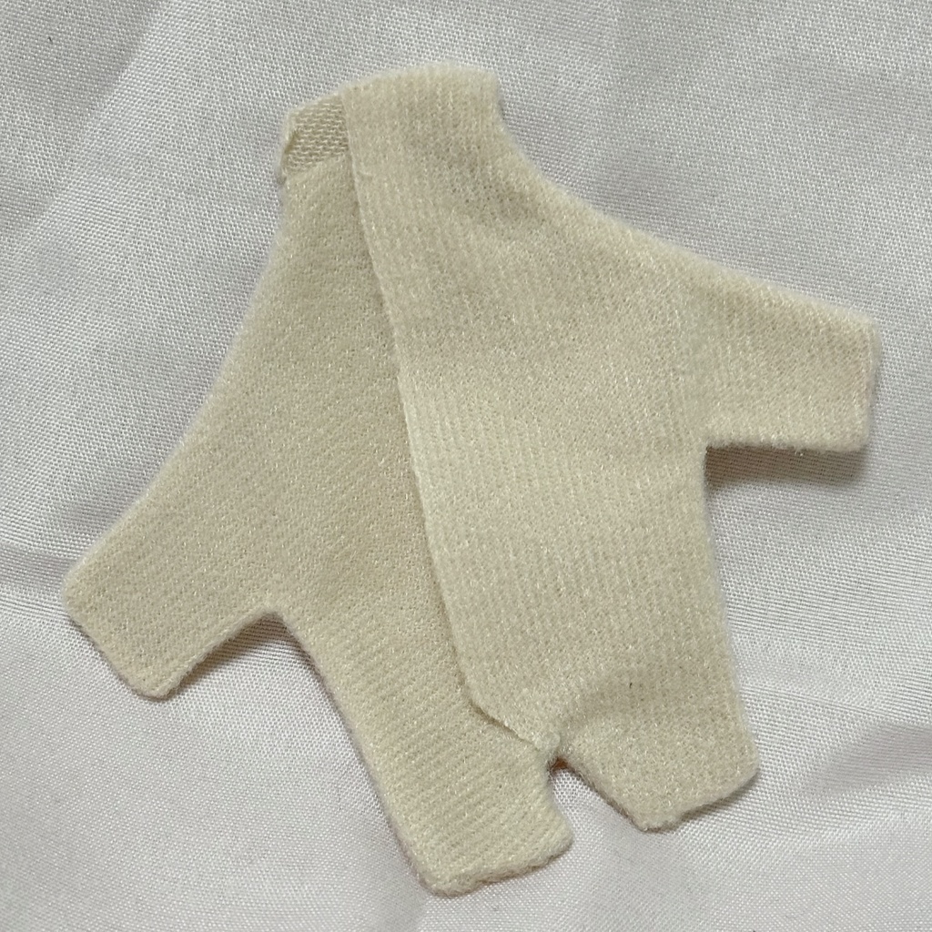 ぬいぐるみ服|下地|全身タイツ|セットアップ|プライズぬいぐるみ|16-17cm|面ファスナー付き|背中から着脱可能