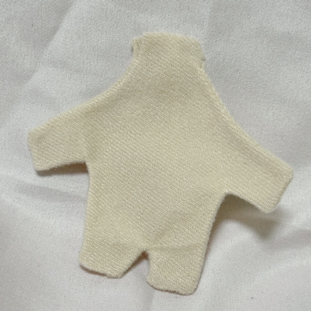 ぬいぐるみ服|下地|全身タイツ|セットアップ|プライズぬいぐるみ|16-17cm|面ファスナー付き|背中から着脱可能