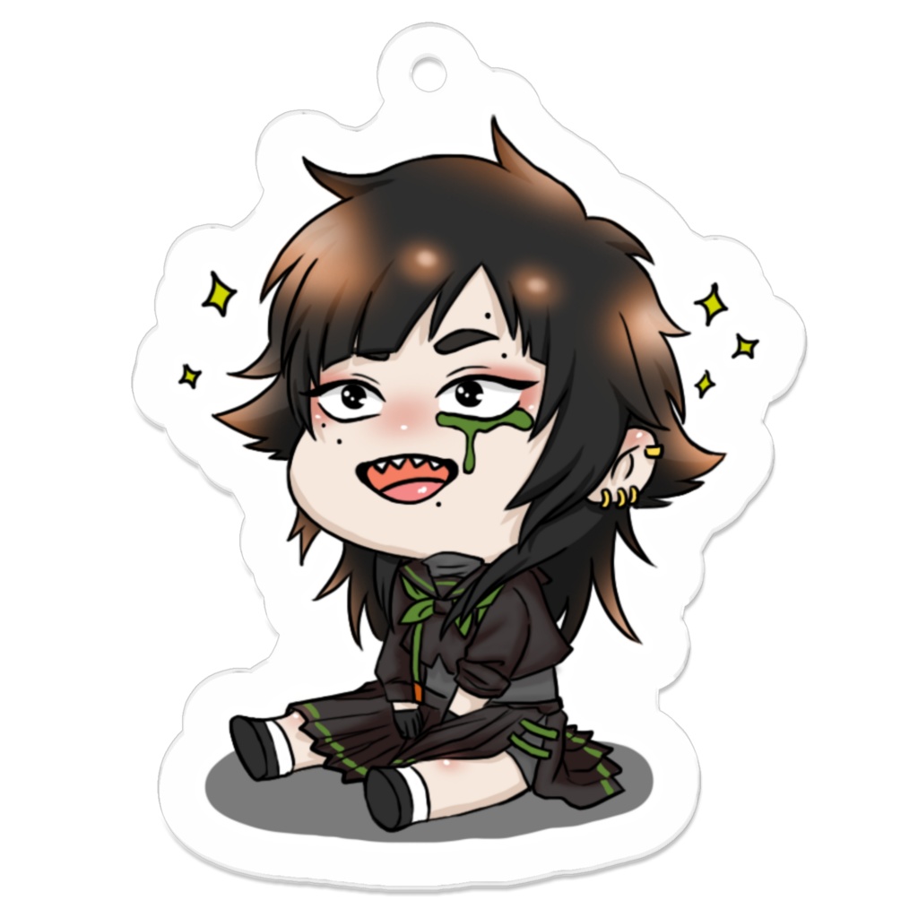 【アクキー】おすわりミニゾメニッコリバージョン