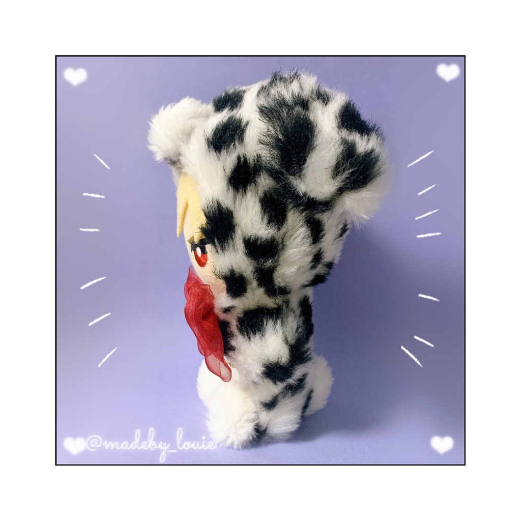 おすわりわんちゃん🐾ダルメシアンバイカラー🦴