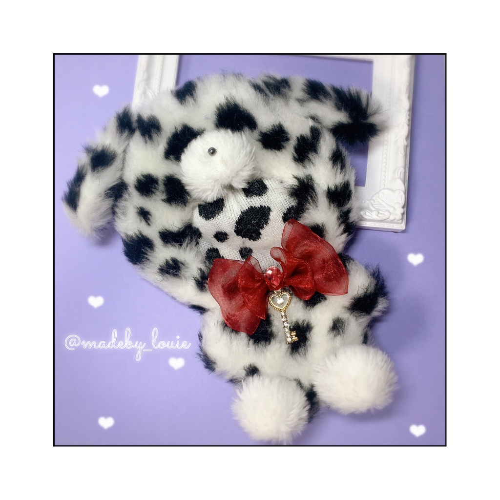 おすわりわんちゃん🐾ダルメシアンバイカラー🦴