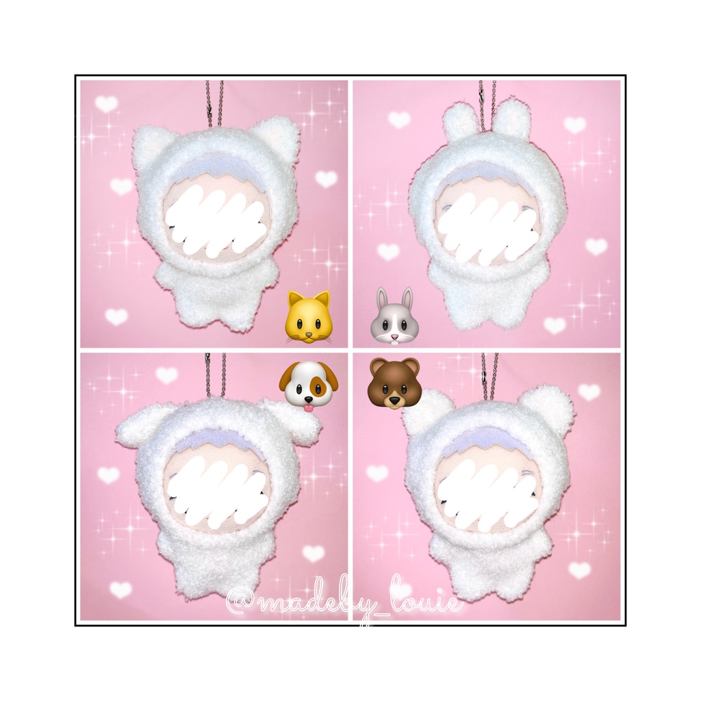 NEW🌟11cmちびぐるみサイズ🐻🐰🐶🐱