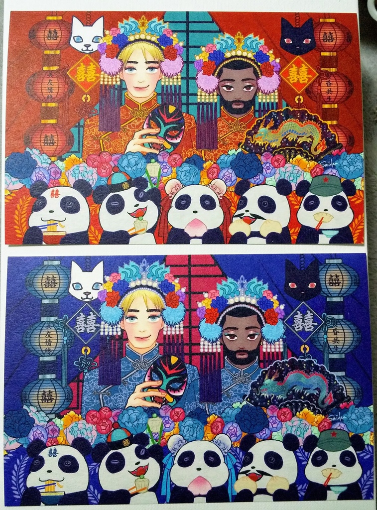 チャイナニル主ポスカ